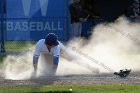 Baseball vs Suffolk  Wheaton College Baseball vs Suffolk University. - (Photo by Keith Nordstrom) : Wheaton, baseball